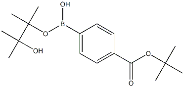 4-tert-butoxycarbonylbenzeneboronic acid pinacol ester Structure