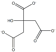 Citrate decalcifying solution Structure