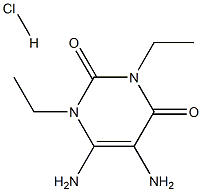 5,6-diamino-1,3-diethyluracil hydrochloride Structure