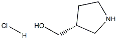 (R)-3-Pyrrolidinemethanol Hydrochloride 구조식 이미지