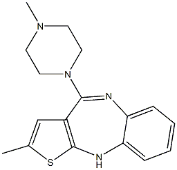 Olanzapine Impurity 3 Structure