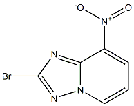 2-Bromo-8-nitro-[1,2,4]triazolo[1,5-a]pyridine Structure