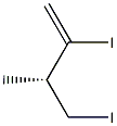 (3S)-2,4-diiodo-3-methylbut-1-ene Structure