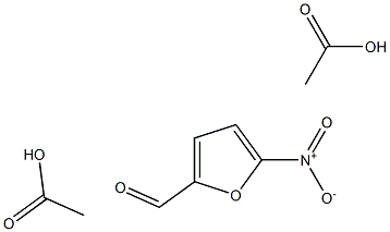 5-nitrofurfural diacetate standard 구조식 이미지