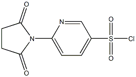 6-(2,5-dioxopyrrolidin-1-yl)pyridine-3-sulfonyl chloride Structure