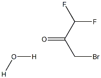 3-Bromo-1,1-difluoro-2-propanone Hydrate 구조식 이미지