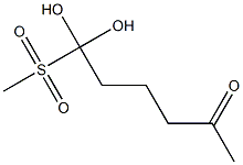 1-Mesyl-4-acetyl-butanediol Structure