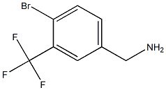 (4-Bromo-3-trifluoromethyl-phenyl)-methyl-amine Structure