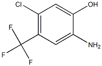 2-Amino-5-chloro-4-trifluoromethyl-phenol 구조식 이미지