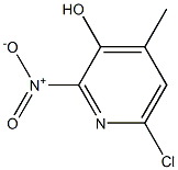 6-Chloro-4-methyl-2-nitro-pyridin-3-ol Structure