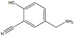 5-(aminomethyl)-2-hydroxybenzonitrile Structure