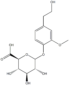 Vanillylmethanol 4-Glucuronide Structure