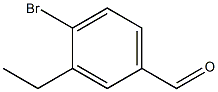 4-Bromo-3-ethylbenzaldehyde 구조식 이미지