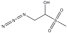 1-Mesyl-2-azidoethanol Structure