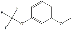 1-METHOXY-3-(TRIFLUOROMETHOXY)BENZENE 구조식 이미지