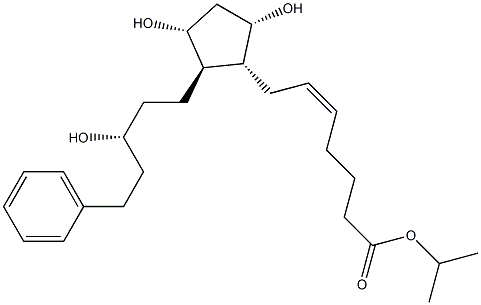 Latanoprost Impurity (Diphenylphosphine Isopropyl Ester) Structure