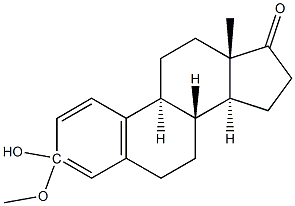 3-methoxyestrone Structure