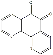 1,10-phenanthroline-5,6-dione Structure