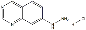 7-hydrazinylquinazoline hydrochloride Structure