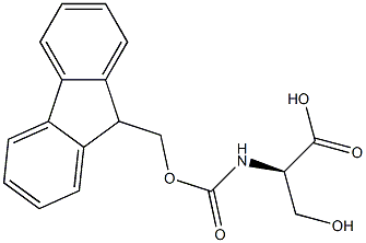FMOC-D-serine Structure