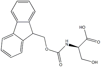 FMOC-D-serine 구조식 이미지