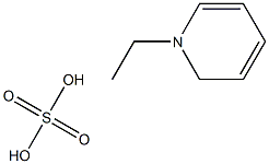 1-ethylpyridine hydrogensulfate Structure