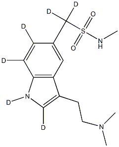 sumatriptan-D6 Structure