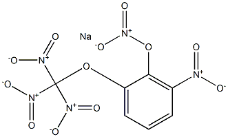 Pentanitroguaiacol sodium 구조식 이미지