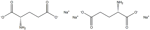 L-GLUTAMICACIDSODIUMSALT L-Sodium Glutamate Structure