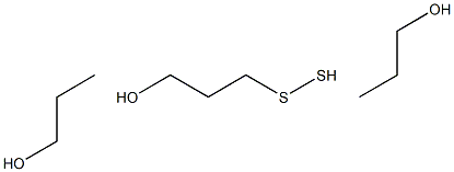 DITHIOPROPANOL dipropanol Structure