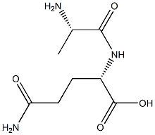 L-Alanyl-L-Glutamine impurity 8 Structure