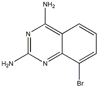 8-BROMO-QUINAZOLINE-2,4-DIAMINE 구조식 이미지