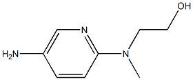 2-[(5-AMINO-PYRIDIN-2-YL)-METHYL-AMINO]-ETHANOL 구조식 이미지