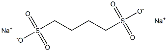 1,4-Butanedisulfonic acid disodium salt 구조식 이미지