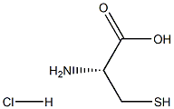 L-Cysteine HCl Anhydrous, Coarse 구조식 이미지