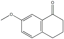 7-METHOXYL-1-TETRALONE 구조식 이미지