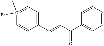 4Methyl-4-BromoChalcone 구조식 이미지