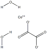 Cobalt(II) oxalate dihydrate Structure
