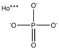 Holmium(III) orthophosphate 구조식 이미지