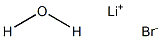 Lithium bromide monohydrate Structure