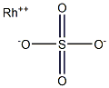 Rhodium(II) sulfate 구조식 이미지