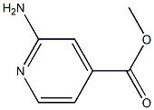 Methyl2-aminopyridine-4-carboxylate 구조식 이미지