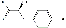 L-Tyrosine-(ring)-13C6 (N-t-BOC) Structure