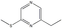 2-methylthio-6-ethylpyrazine 구조식 이미지