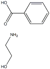 Monoethanolaminebenzoate
 구조식 이미지