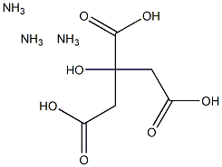 Triamine citrate 구조식 이미지