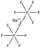 Barium hexafluorophosphate 구조식 이미지