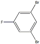 3,5-dibromofluorobenzene Structure