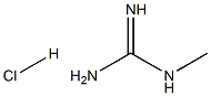 Methyl guanidine hydrochloride 구조식 이미지