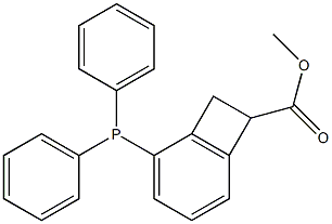 Methoxyformylethylene triphenylphosphine Structure